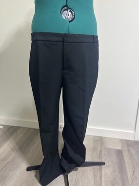 Charter Club Black Women's Straight Leg Dress Pants